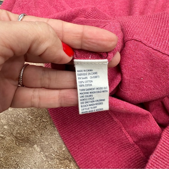 American Eagle Outfitters Women's Coral Sweater Small - Picture 5 of 6